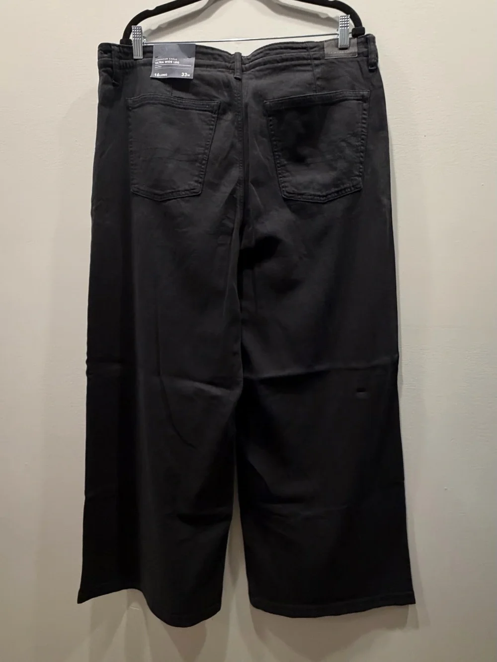 AE 🦅 Dreamy Drape Stretch Low Rise Wide-Leg Pant - Picture 3 of 7